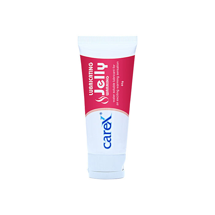 Carex Lubricating Jelly - Warming | Greaseless Transparent Water Soluble and Non-Irritating | For An Exciting Warming Sensation | 60gm